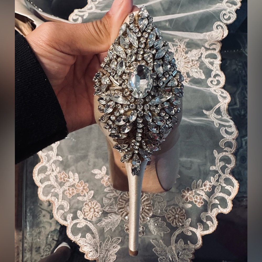 Wedding shoes , just used for a couple hours in my wedding.